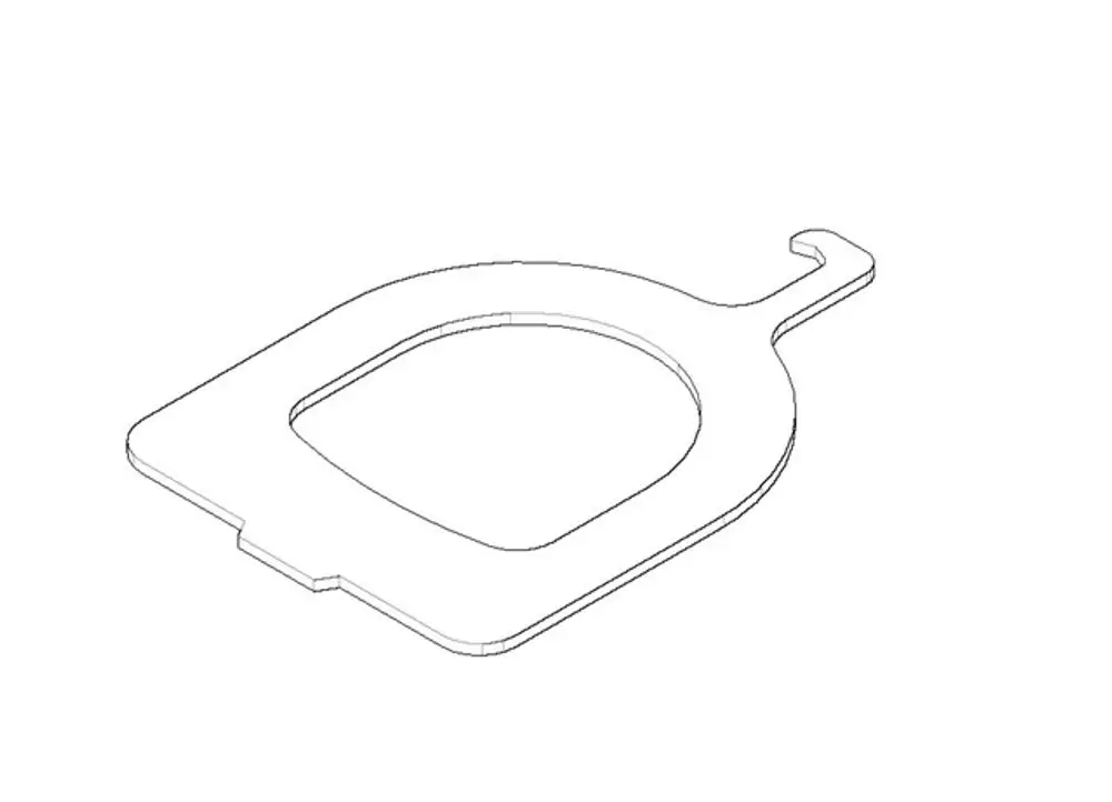 DORNBRACHT Montageschlüssel für Luftsprudler ERSATZTEILE 04300902100, 0430090210090 Galeriebild 1